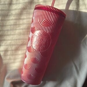 Starbucks Pink Mermaid Venti Cup with Straw